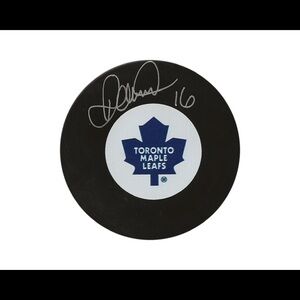 Darcy Tucker Autographed Toronto Maple Leafs Puck